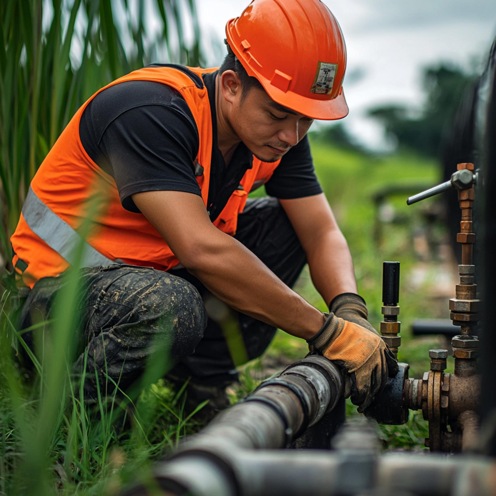 Mantenimiento a pozos y sistemas de bombeo.